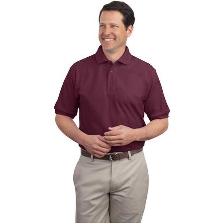 Mens Classic Silk Touch Polo Shirts in 36 Colors and Sizes: XS-6XL