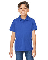 Team 365 Youth Zone Sonic Heather Performance Polo - Team 365 TT51HY
