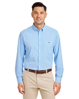 Vineyard Vines W012060 Men's On-The-Go Nylon Gingham Shirt