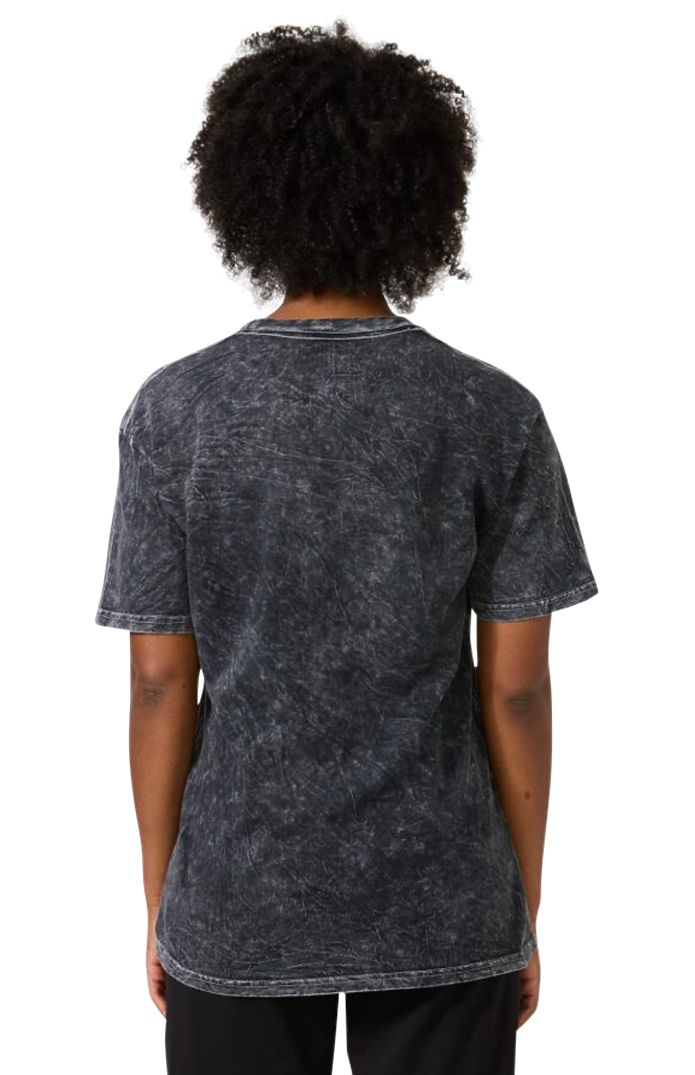 Royal Apparel 14551MW Unisex Premium Mineral Wash Tee - Black