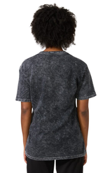 Royal Apparel 14551MW Unisex Premium Mineral Wash Tee - Black