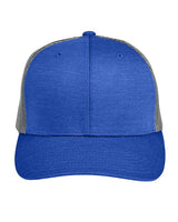 Team 365 Zone Sonic Heather Trucker Cap by Yupoong - Team 365 TT802