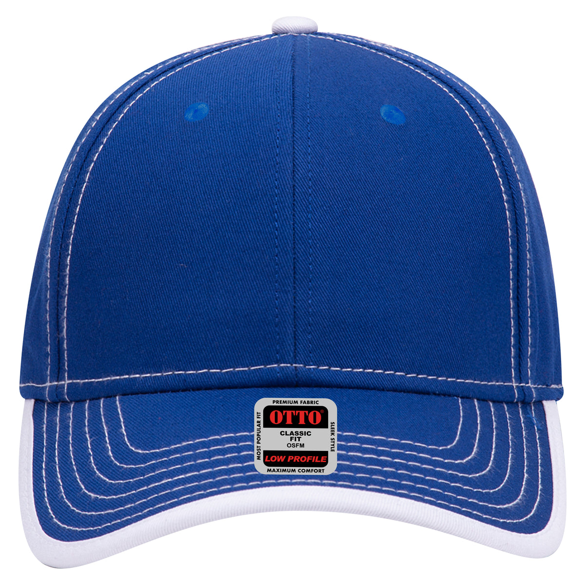 OTTO CAP 6 Panel Low Profile Baseball Cap OTTO 147-1071 Otto Cap