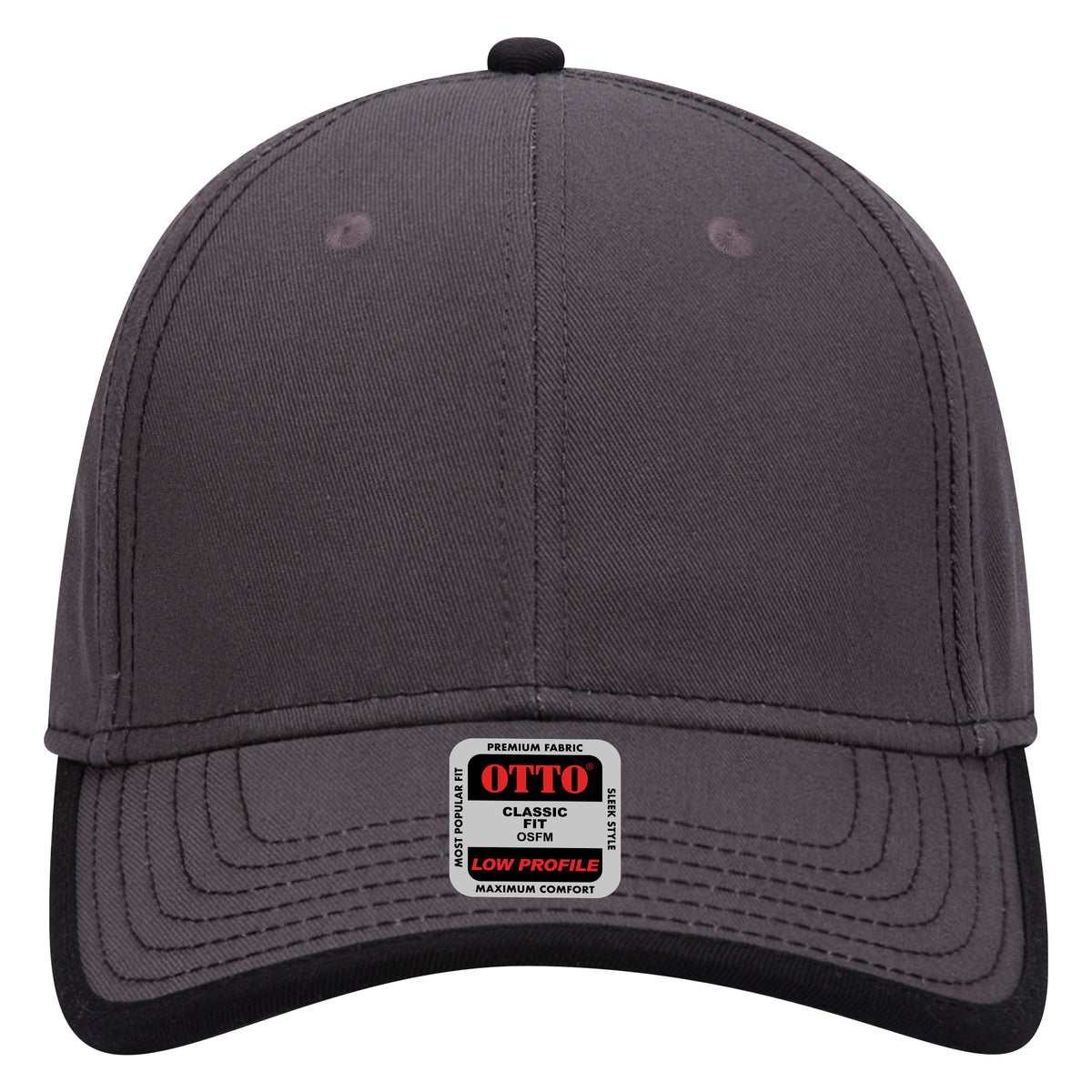 OTTO CAP 6 Panel Low Profile Baseball Cap OTTO 147-1071 Otto Cap