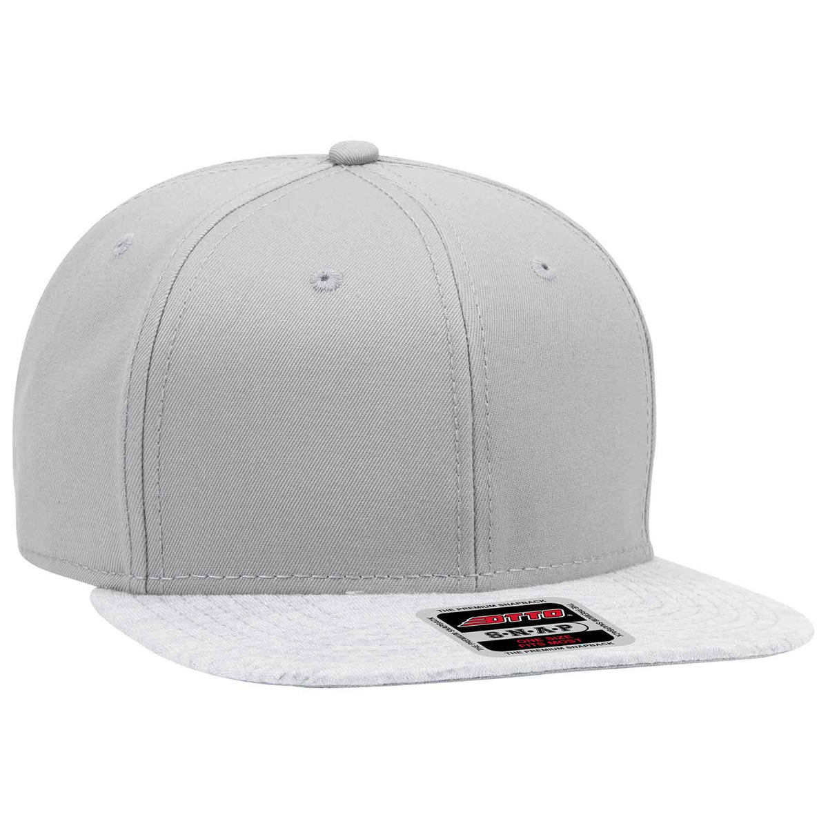 OTTO CAP® OTTO SNAP 6 Panel Mid Profile Snapback Hat OTTO 148-1218A