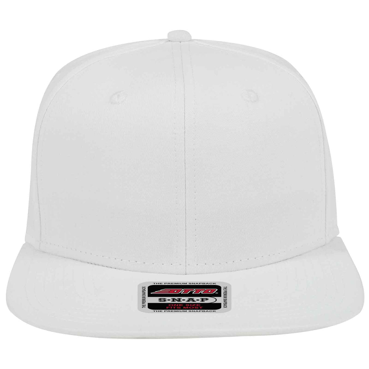 OTTO CAP "OTTO SNAP" 6 Panel Mid Profile Snapback Hat OTTO 148-1224 Otto Cap