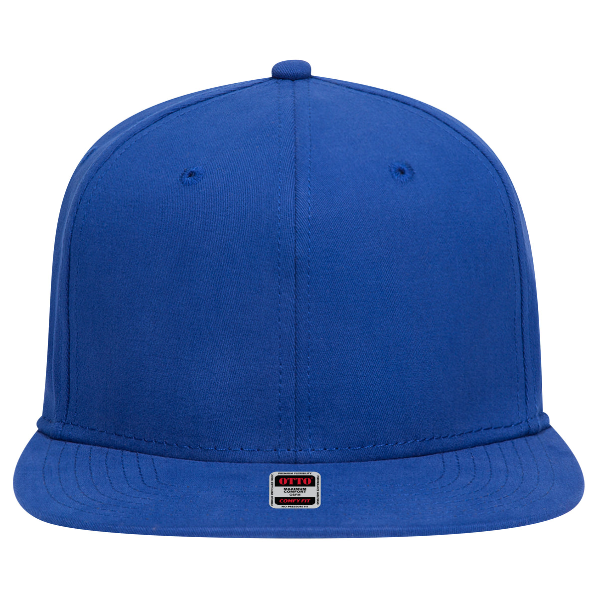 OTTO CAP "OTTO COMFY FIT" 6 Panel Mid Profile Snapback Hat OTTO 148-1228 Otto Cap 001 - Royal OSFM - Adult