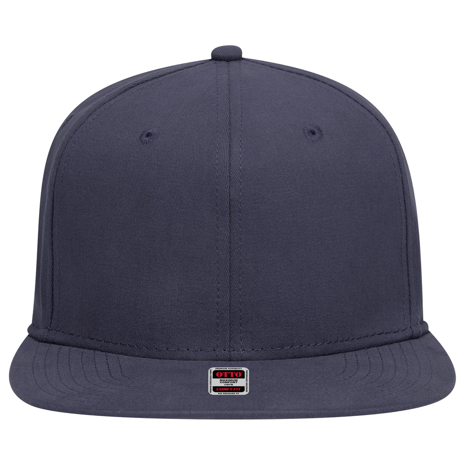 OTTO CAP "OTTO COMFY FIT" 6 Panel Mid Profile Snapback Hat OTTO 148-1228 Otto Cap 004 - Navy OSFM - Adult