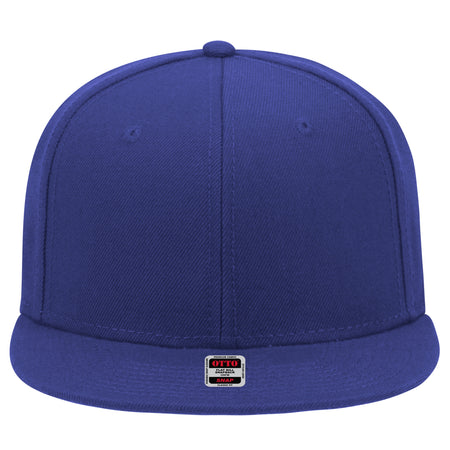 OTTO CAP "OTTO SNAP" 6 Panel Mid Profile Snapback Hat OTTO 148-1267 Otto Cap 001 - Royal OSFM - Adult