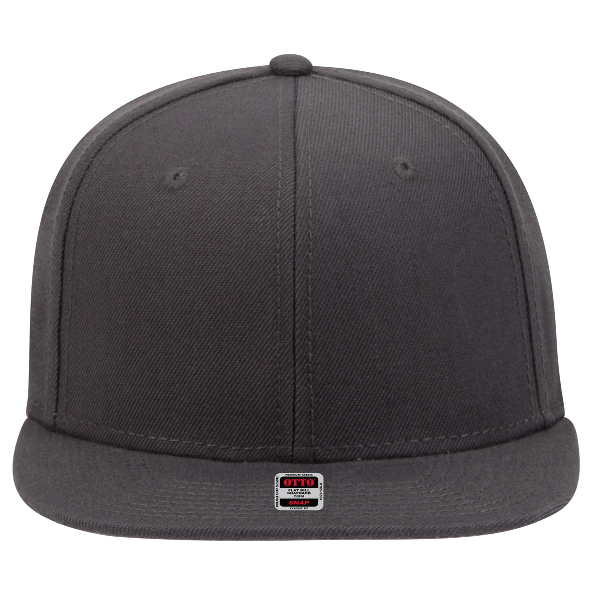 OTTO CAP "OTTO SNAP" 6 Panel Mid Profile Snapback Hat OTTO 148-1267 Otto Cap