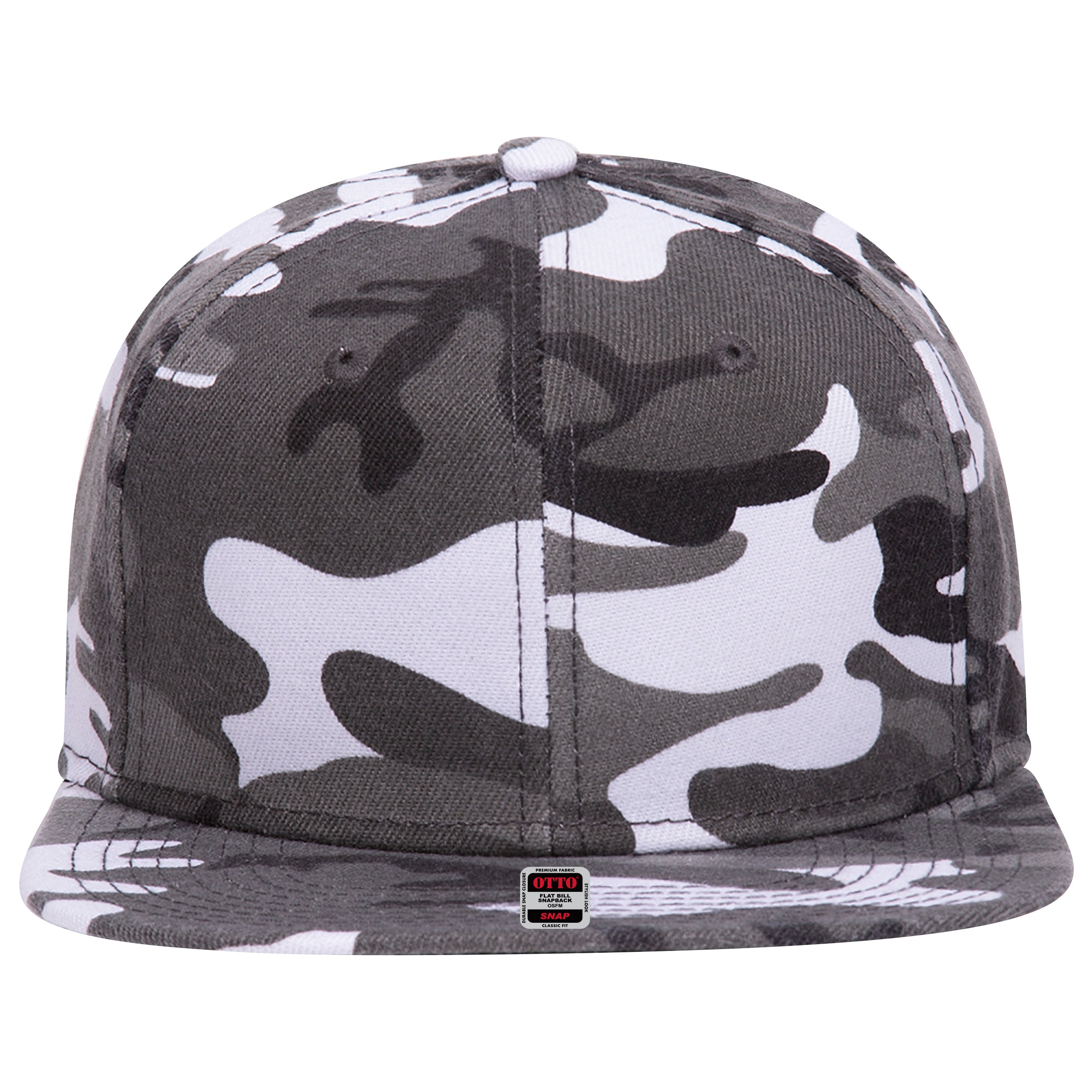 OTTO CAP "OTTO SNAP" 6 Panel Mid Profile Snapback Hat OTTO 148-1267 Otto Cap