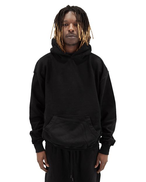 Shaka Wear Unisex Los Angeles Garment-Dyed Hooded Sweatshirt - Shaka Wear SHGDH