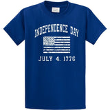 Independence Day 4th of July - Cotton T-Shirts -Regular, Big and Tall