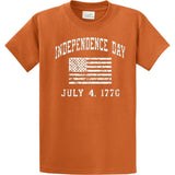 Independence Day 4th of July - Cotton T-Shirts -Regular, Big and Tall