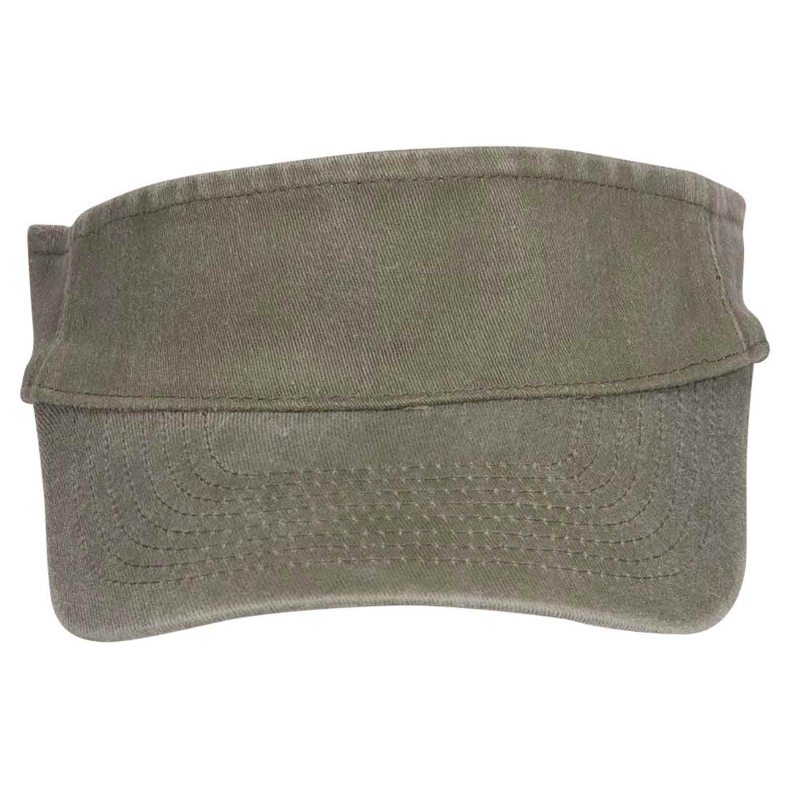 OTTO CAP "OTTO FLEX" Sun Visor OTTO 15-279 Otto Cap 021 - Ol. Green OSFM - Adult