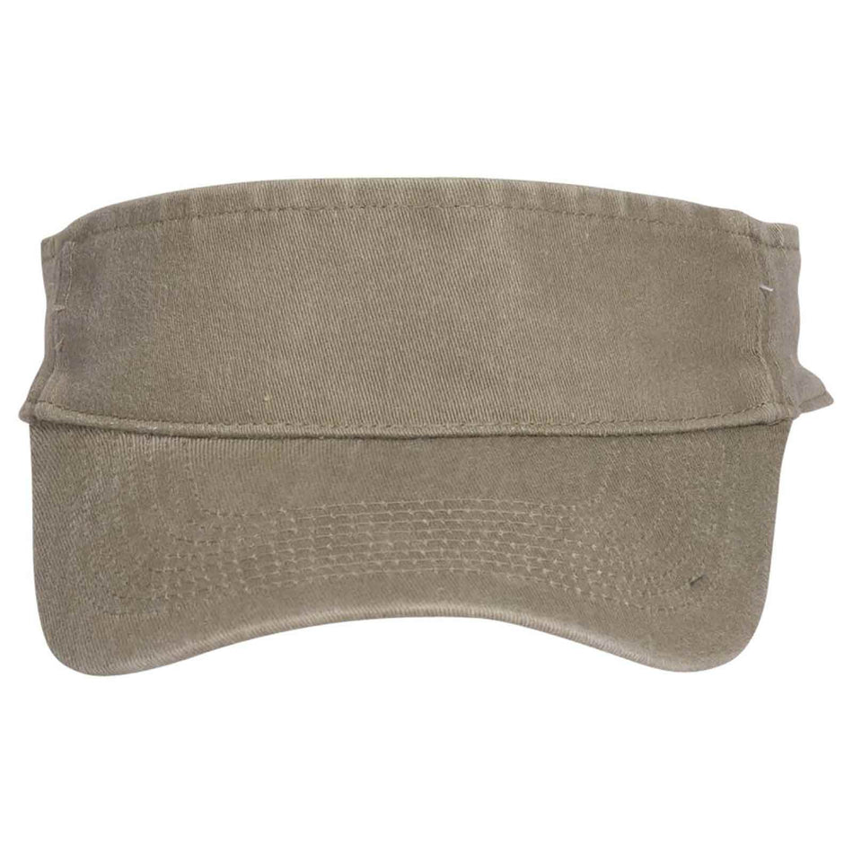 OTTO CAP "OTTO FLEX" Sun Visor OTTO 15-279 Otto Cap 032 - Khaki OSFM - Adult