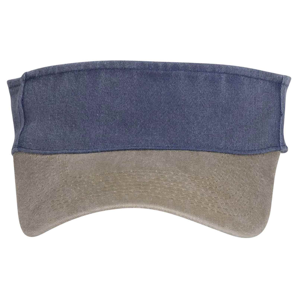 OTTO CAP "OTTO FLEX" Sun Visor OTTO 15-280 Otto Cap 3204 - Kha/Nvy OSFM - Adult