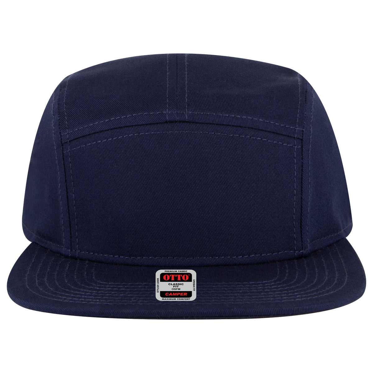 OTTO CAP 5 Panel Camper Hat OTTO 151-1330 Otto Cap 004 - Navy OSFM - Adult