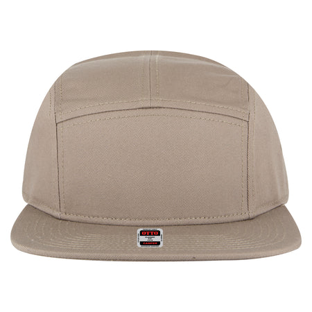 OTTO CAP 5 Panel Camper Hat OTTO 151-1330 Otto Cap 053 - Dk. Khaki OSFM - Adult