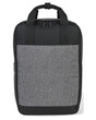 Gemline Logan Laptop Backpack - Gemline 100093 Gemline Granite Heather Grey One Size