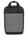 Gemline Logan Laptop Backpack - Gemline 100093 Gemline Granite Heather Grey One Size