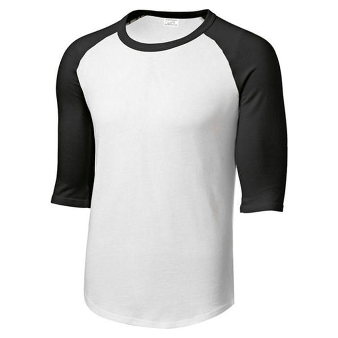 Youth 3/4 Sleeve Cotton Baseball Tee Shirts