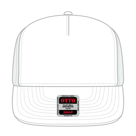 OTTO CAP "OTTO SNAP" 5 Panel Pro Style Mesh Back Trucker Snapback Hat OTTO 154-1174