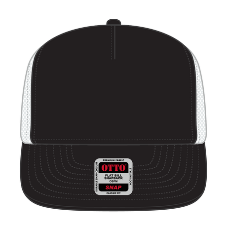 OTTO CAP "OTTO SNAP" 5 Panel Pro Style Mesh Back Trucker Snapback Hat OTTO 154-1174