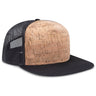 OTTO CAP® OTTO SNAP 5 Panel Pro Style Mesh Back Trucker Snapback Hat OTTO 154-1174