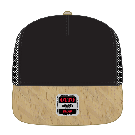 OTTO CAP "OTTO SNAP" 5 Panel Pro Style Mesh Back Trucker Snapback Hat OTTO 154-1174