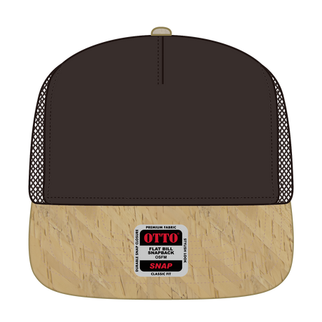 OTTO CAP "OTTO SNAP" 5 Panel Pro Style Mesh Back Trucker Snapback Hat OTTO 154-1174