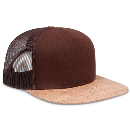 OTTO CAP® OTTO SNAP 5 Panel Pro Style Mesh Back Trucker Snapback Hat OTTO 154-1174