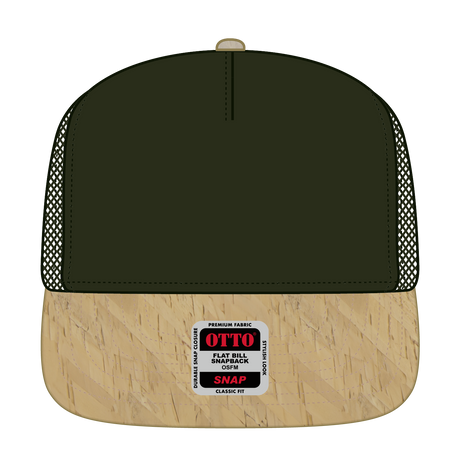 OTTO CAP "OTTO SNAP" 5 Panel Pro Style Mesh Back Trucker Snapback Hat OTTO 154-1174