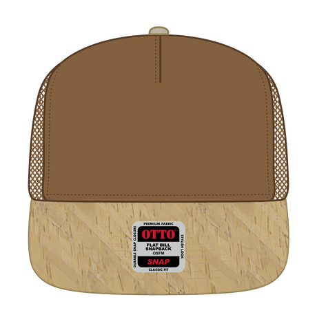 OTTO CAP "OTTO SNAP" 5 Panel Pro Style Mesh Back Trucker Snapback Hat OTTO 154-1174