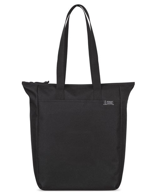 Gemline Renew rPET Zippered Tote - Gemline 100804 Gemline Black One Size
