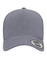 YP Classics Five-Panel Snapback with Perforated Cap - Yupoong 5389AP