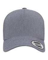 YP Classics Five-Panel Snapback with Perforated Cap - Yupoong 5389AP