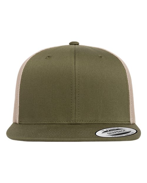 YP Classics Retro High Profile Trucker Cap - Yupoong 6609 YP Classics