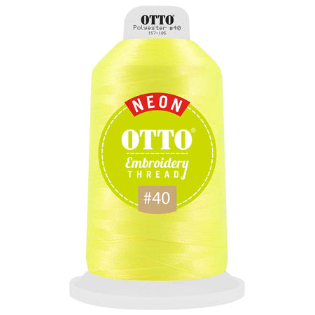 OTTO Embroidery Neon Thread #40 5,500 yd. King Cone OTTO 157-105 Otto Cap 3923 - Thread 3923 OSFM