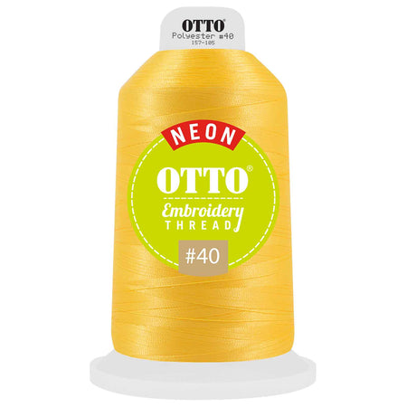 OTTO Embroidery Neon Thread #40 5,500 yd. King Cone OTTO 157-105 Otto Cap 47548 - Thread 47548 OSFM