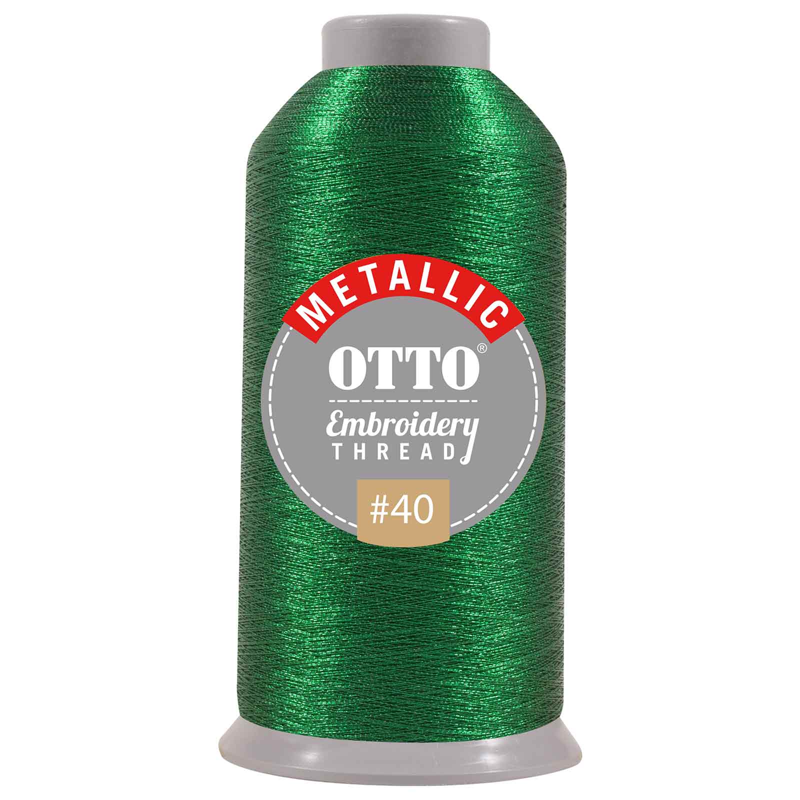 OTTO Embroidery Metallic Thread #40 3,300 yd. Cone OTTO 157-106 Otto Cap 709 - Thread 709 OSFM