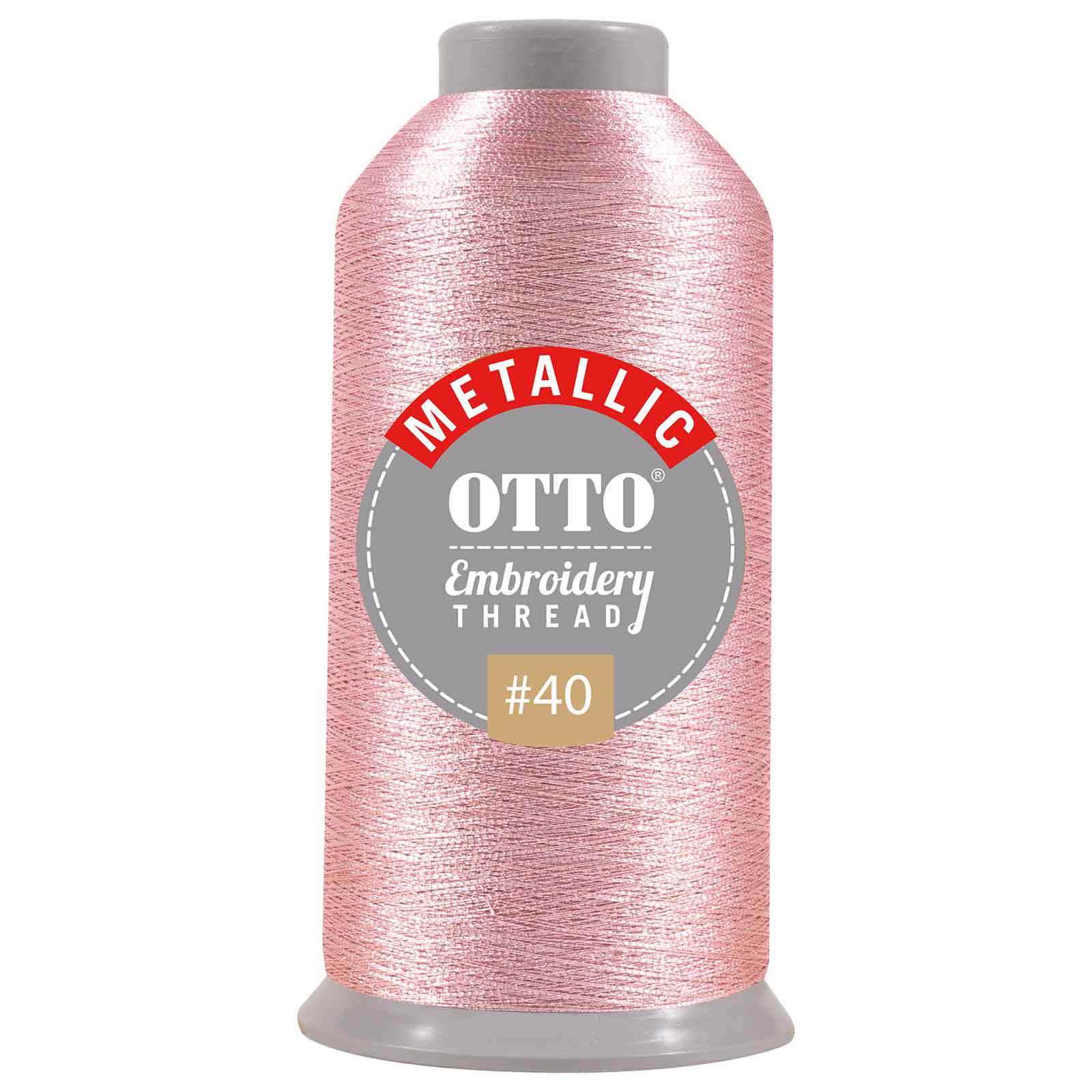 OTTO Embroidery Metallic Thread #40 3,300 yd. Cone OTTO 157-106 Otto Cap 710 - Thread 710 OSFM