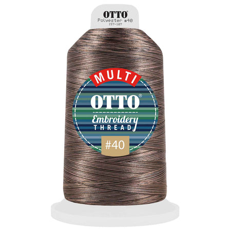 OTTO Embroidery Multicolor Thread #40 5,500 yd. King Cone OTTO 157-107 Otto Cap 810 - Thread 810 OSFM