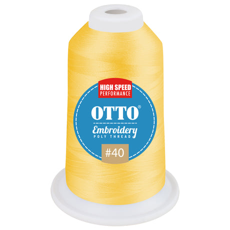 OTTO Embroidery Poly Thread #40 1,100 yd. Cone OTTO 157-108