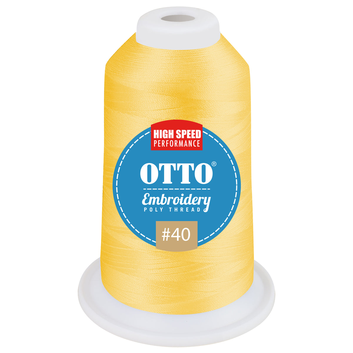 OTTO Embroidery Poly Thread #40 1,100 yd. Cone OTTO 157-108