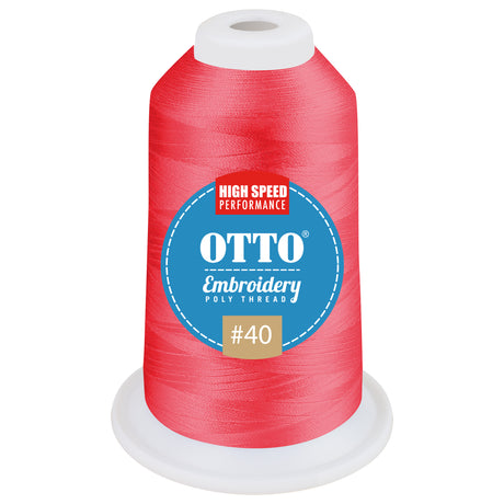 OTTO Embroidery Poly Thread #40 1,100 yd. Cone OTTO 157-108