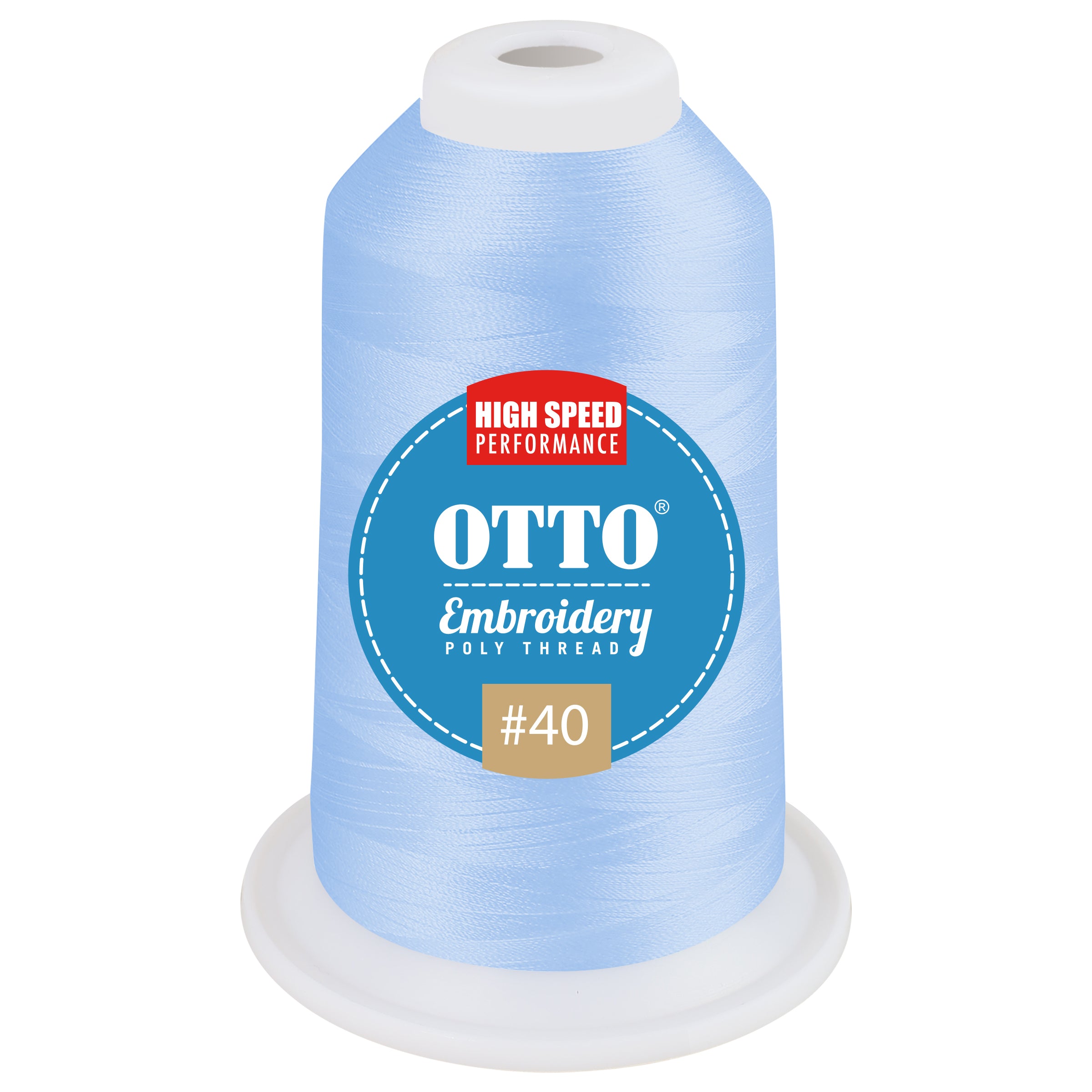 OTTO Embroidery Poly Thread #40 1,100 yd. Cone OTTO 157-108 Otto Cap 3278 - Thread 3278 OSFM