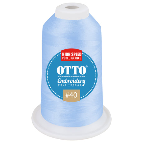 OTTO Embroidery Poly Thread #40 1,100 yd. Cone OTTO 157-108