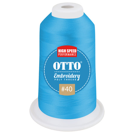 OTTO Embroidery Poly Thread #40 1,100 yd. Cone OTTO 157-108