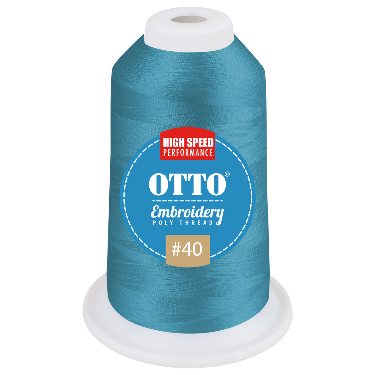 OTTO Embroidery Poly Thread #40 1,100 yd. Cone OTTO 157-108 Otto Cap 3315 - Thread 3315 OSFM